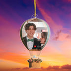 You and l Freeze this moment - Personalized hot air balloon Acrylic Ornamen - Gift for wife, husband and couple 737027 - DiyGiftly
