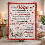 You And Me Feels Right - Custom Blanket, Personalized Anniversary Wedding Gift for Husband & Wife 1098807 - DiyGiftly