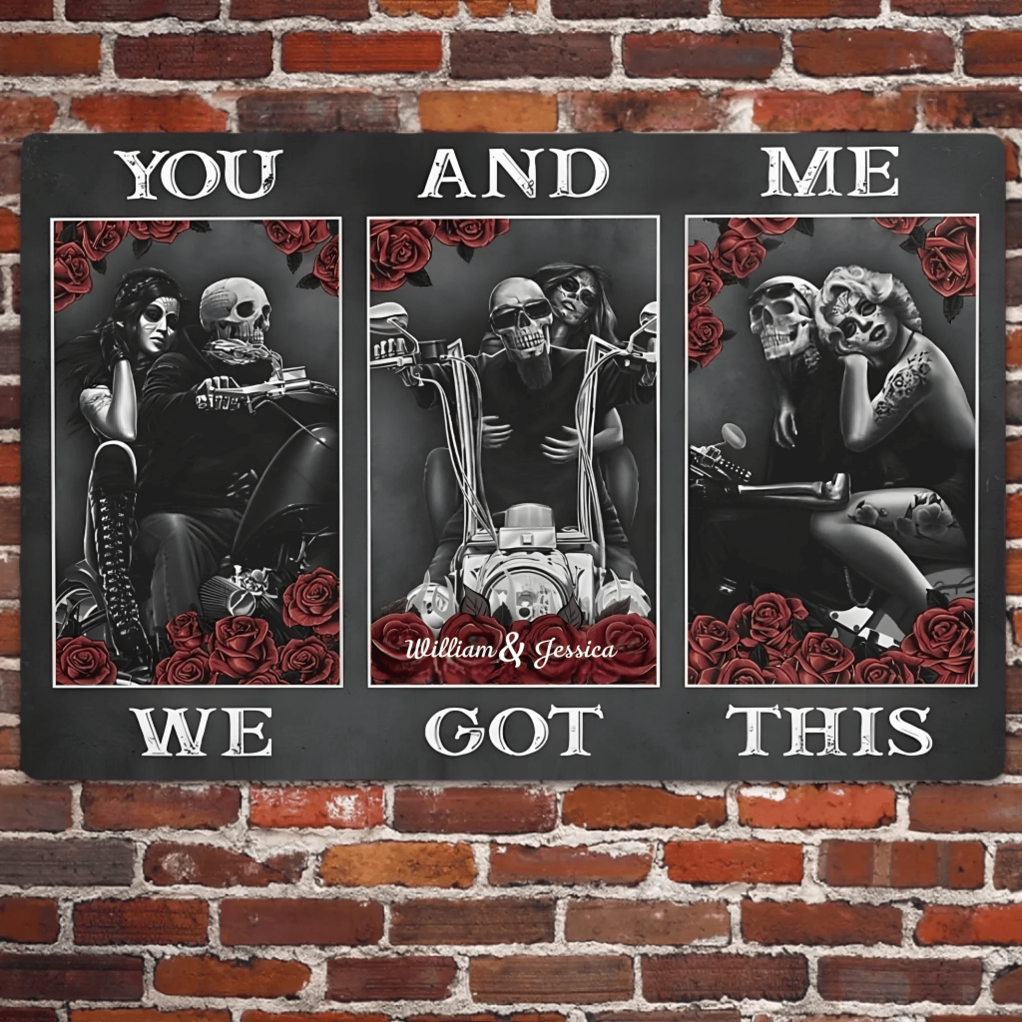 You And Me We Got This Metal Sign 742069 - 742072 - DiyGiftly