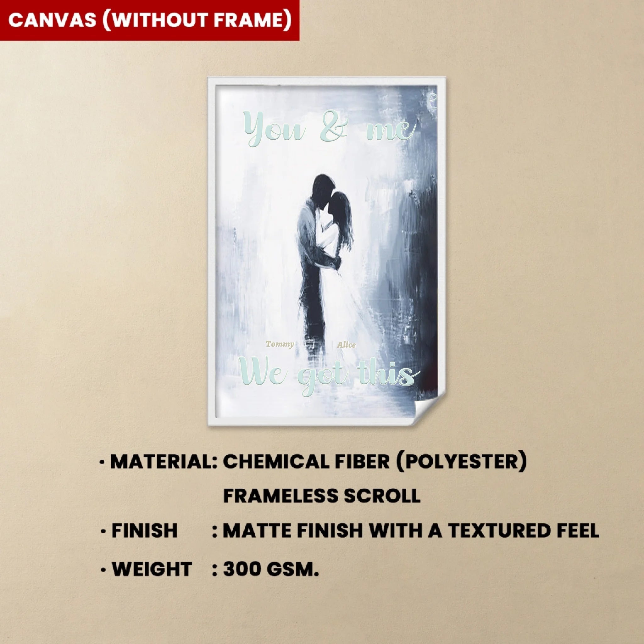 You And Me We Got This - Personalized Couple Poster Or Canvas 740648 - 741090 - DiyGiftly