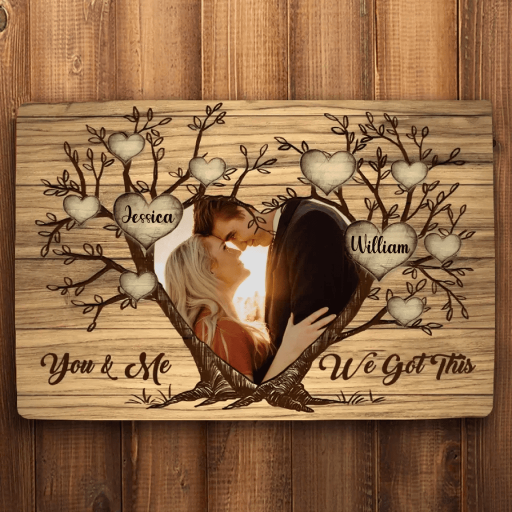 You And Me We Got This - Personalized Family Doormat 741828 - D - DiyGiftly