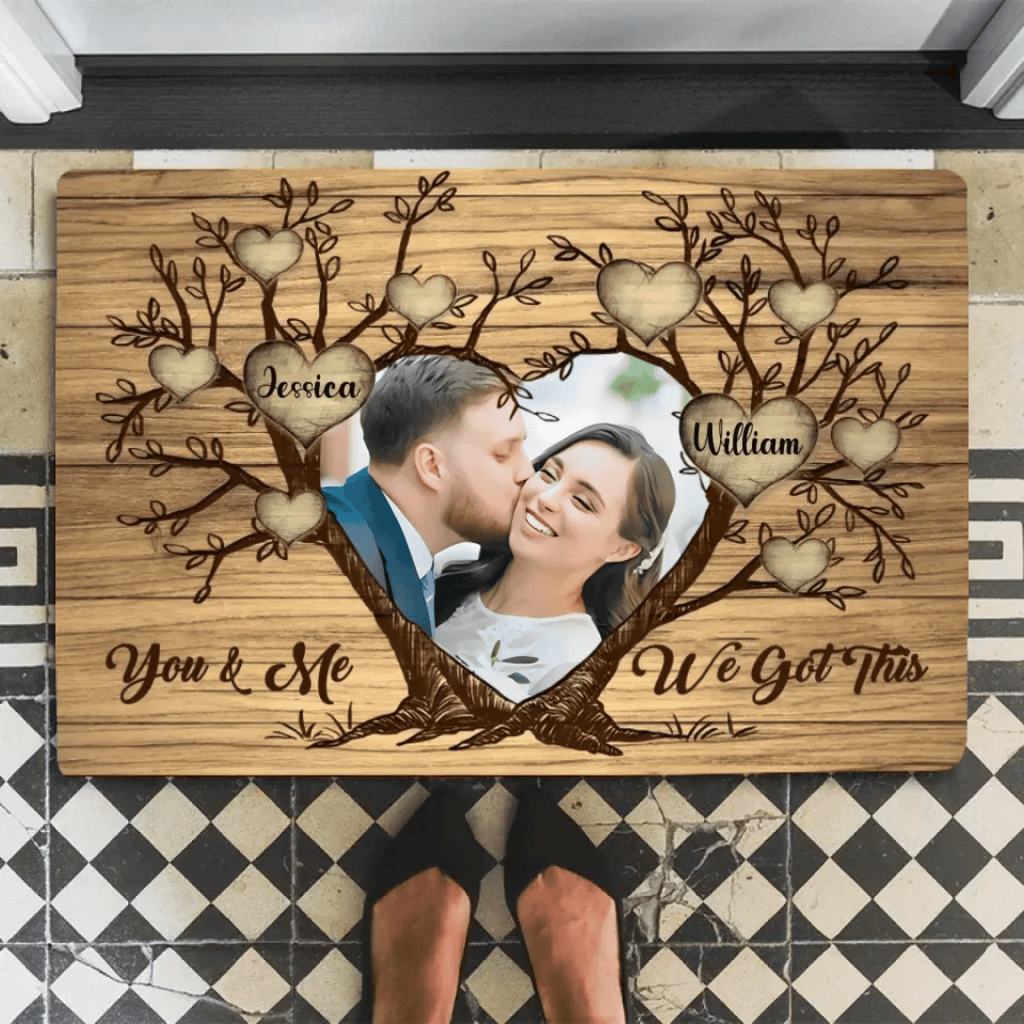 You And Me We Got This - Personalized Family Doormat 741828 - D - DiyGiftly