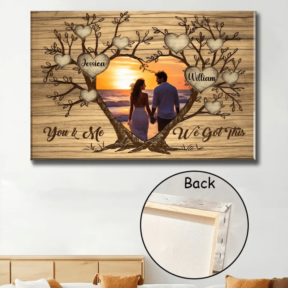 You And Me We Got This - Personalized Family Poster 741828 - 741842 - DiyGiftly