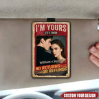 You Are Mine - Personalized Custom Car Visor Clip 752902 - DiyGiftly