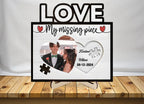 Personalized 2 Layer Wooden Plaque personalized display gift Couple Desk Decor 1st Year Anniversary Gift
