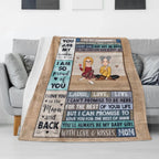 You Are My Sunshine - Personalized Blanket 716269 - M - DiyGiftly