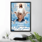You Are Safe In The Arms Of Jesus Mom Remembrance Canvas 713224 - 713494 - DiyGiftly