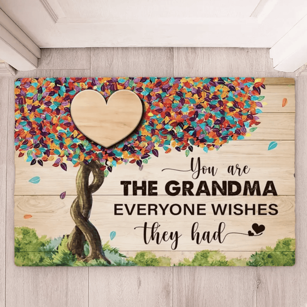 You Are The Grandma Everyone Wishes They Had - Personalized Doormat 710494 - D - DiyGiftly