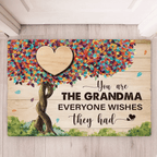 You Are The Grandma Everyone Wishes They Had - Personalized Doormat 710494 - D - DiyGiftly