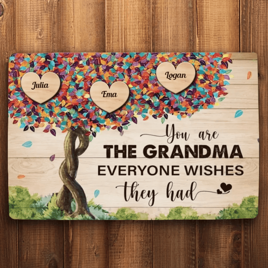 You Are The Grandma Everyone Wishes They Had - Personalized Doormat 710494 - D - DiyGiftly