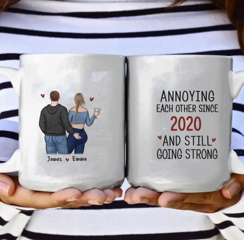 You Give Love A Special Meaning - Personalized Custom Mug for Couples - Unique Gift for Husband and Wife, Anniversary, Valentines, Wedding, or Special Occasions - Heartfelt Gift to Celebrate Love 1088708 - DiyGiftly