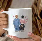 You Give Love A Special Meaning - Personalized Custom Mug for Couples - Unique Gift for Husband and Wife, Anniversary, Valentines, Wedding, or Special Occasions - Heartfelt Gift to Celebrate Love 1088708 - DiyGiftly