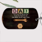You Give Us All The Tools We Need - Personalized Custom Acrylic Keychain - Father's Day Gift For Grandpa, Dad 739351 - DiyGiftly