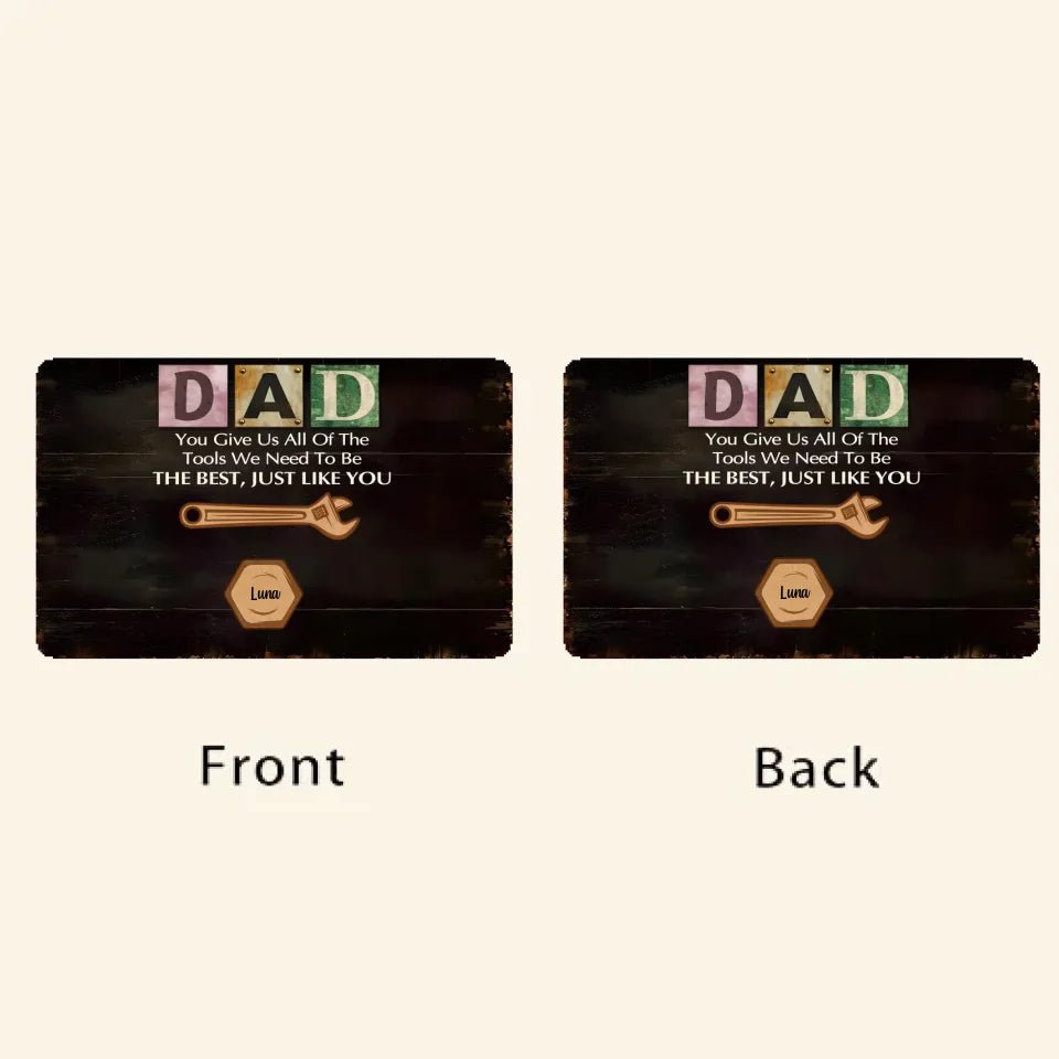 You Give Us All The Tools We Need - Personalized Custom Wallet Card - Father's Day Gift For Grandpa, Dad 732539 - Q - DiyGiftly