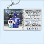 You Got Me I Got Us - Personalized Hockey Keychain 735413 - Y - DiyGiftly