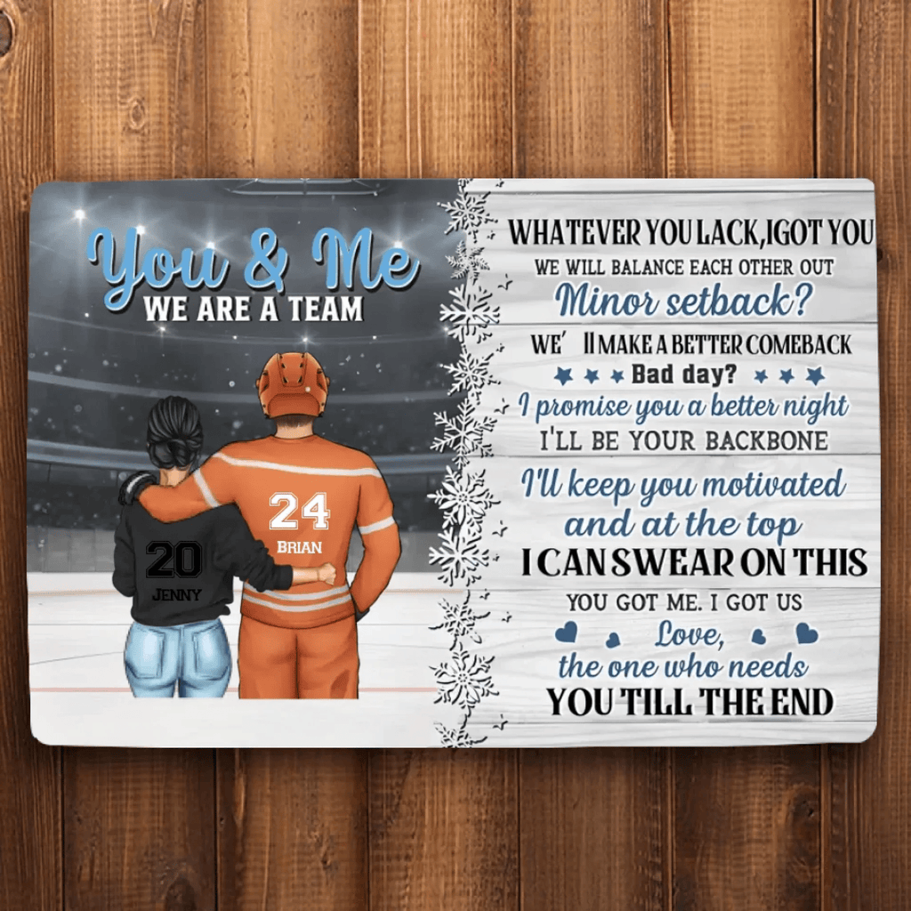 You Got Me I Got Us - Personalized Mat 713300 - D - DiyGiftly
