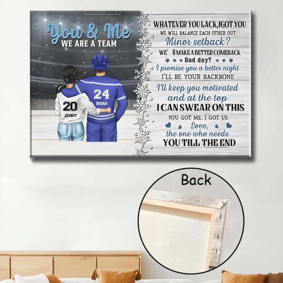 You Got Me I Got Us - Personalized Poster/Wrapped Canvas 713300 - 713369 - DiyGiftly