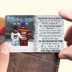 You Got Me I Got Us - Personalized Wallet Card 736319 - DiyGiftly