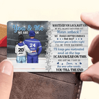 You Got Me I Got Us - Personalized Wallet Card 736319 - DiyGiftly