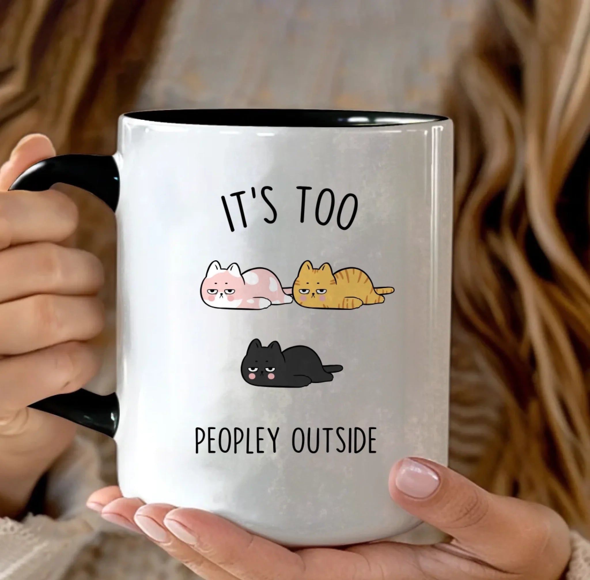 You Hold Our Hands, Also Our Hearts - Family Personalized Custom 3D Inflated Effect Printed Mug - Gift For Mom, Grandma 688281 - DiyGiftly