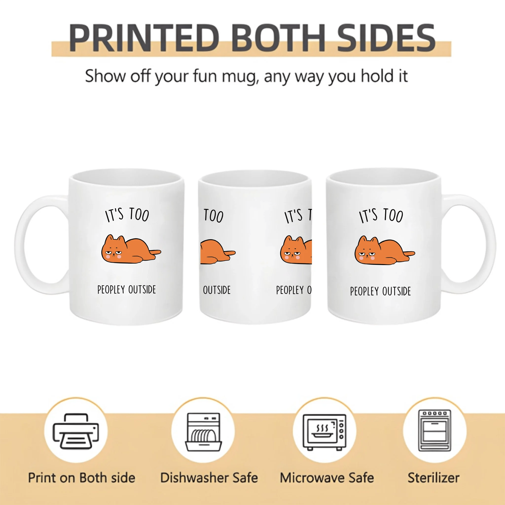 You Hold Our Hands, Also Our Hearts - Family Personalized Custom 3D Inflated Effect Printed Mug - Gift For Mom, Grandma 688281 - DiyGiftly