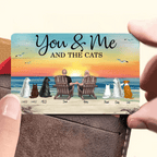 You Me And The Dogs Cats Personalized Wallet Card , Heartfelt Anniversary Gift For Dog Lovers, Gift For Cat Lovers 700309 - DiyGiftly
