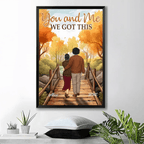 You & Me - Personalized Wrapped Canvas Framed Canvas Wall Art 754012 - 754036 - DiyGiftly