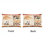 You & Me & The Dogs - Personalized Pillow - Couple & Dog Back 713208 - B - DiyGiftly