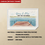 You Me & The Fur Babies - Personalized Wrapped Canvas 712419 - 712582 - DiyGiftly
