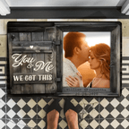 You & Me - Upload Image, Personalized Mat 707056 - D - DiyGiftly
