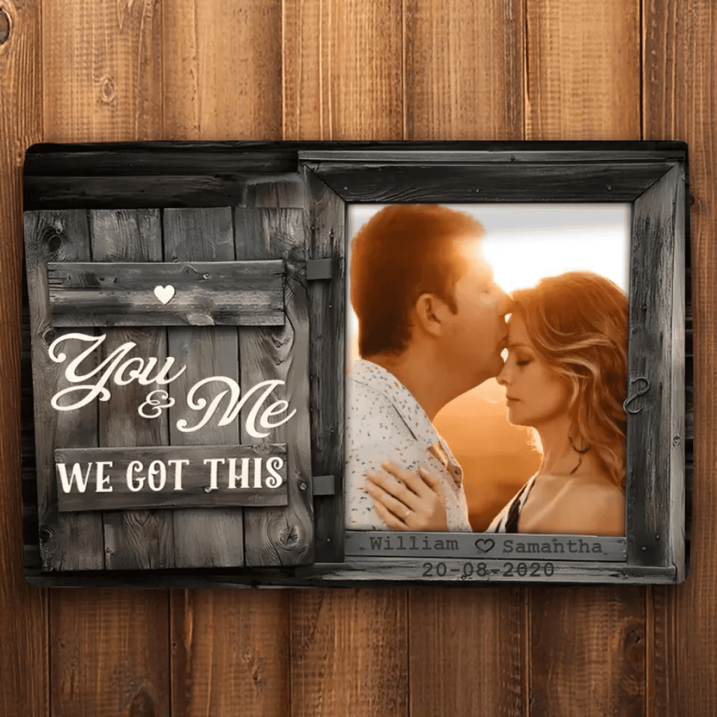 You & Me - Upload Image, Personalized Mat 707056 - D - DiyGiftly