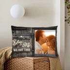 You & Me - Upload Image, Personalized Pillow 716320 - B - DiyGiftly