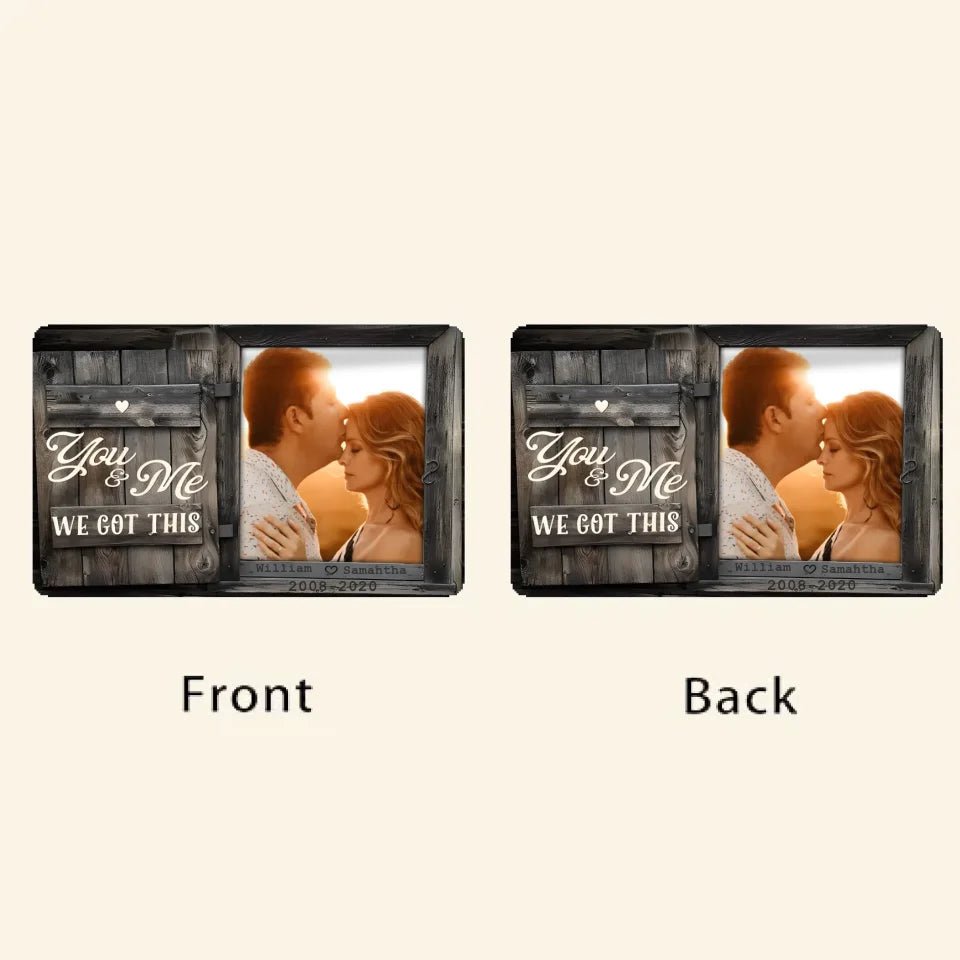 You & Me - Upload Image, Personalized Wallet Card 736452 - DiyGiftly