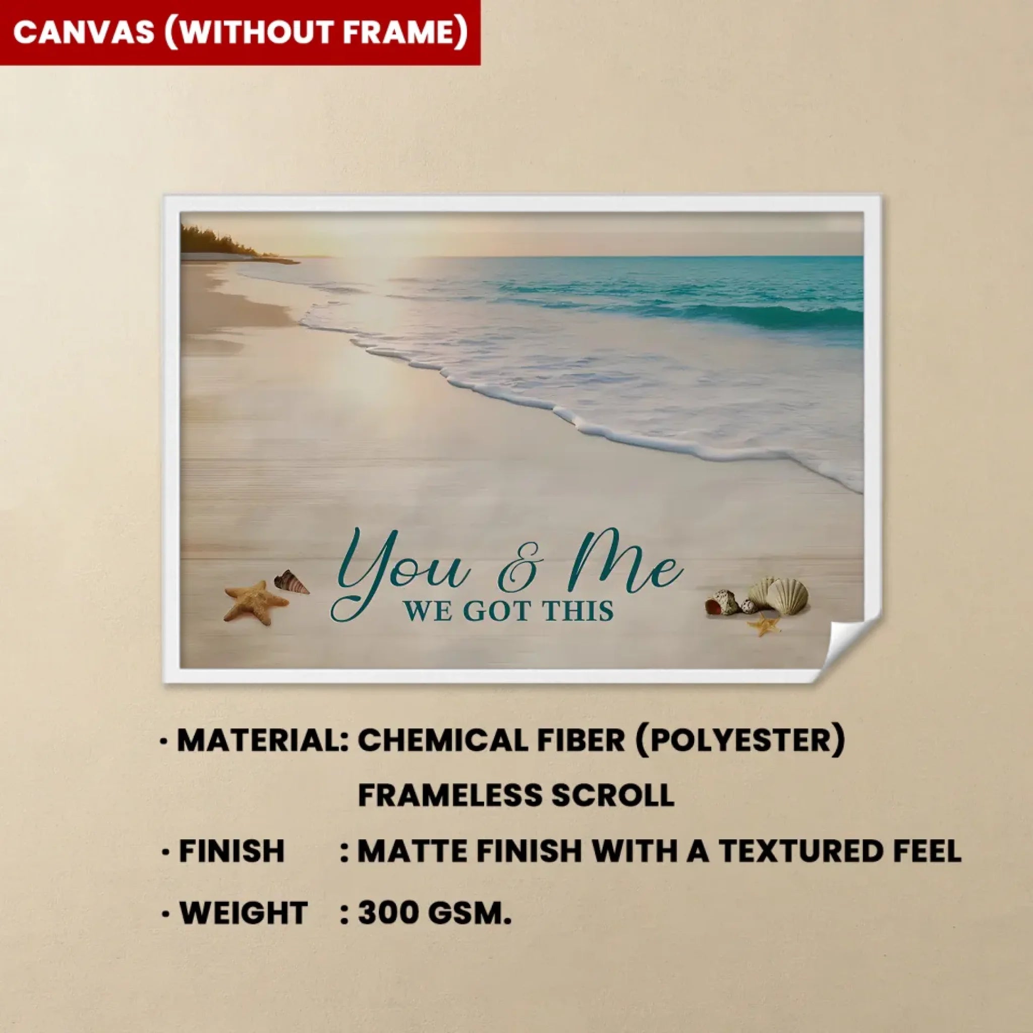 You & Me We Got This Anniversary Gift - Personalized Wrapped Canvas 712271 - 712316 - DiyGiftly