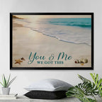 You & Me We Got This Anniversary Gift - Personalized Wrapped Canvas 712271 - 712316 - DiyGiftly
