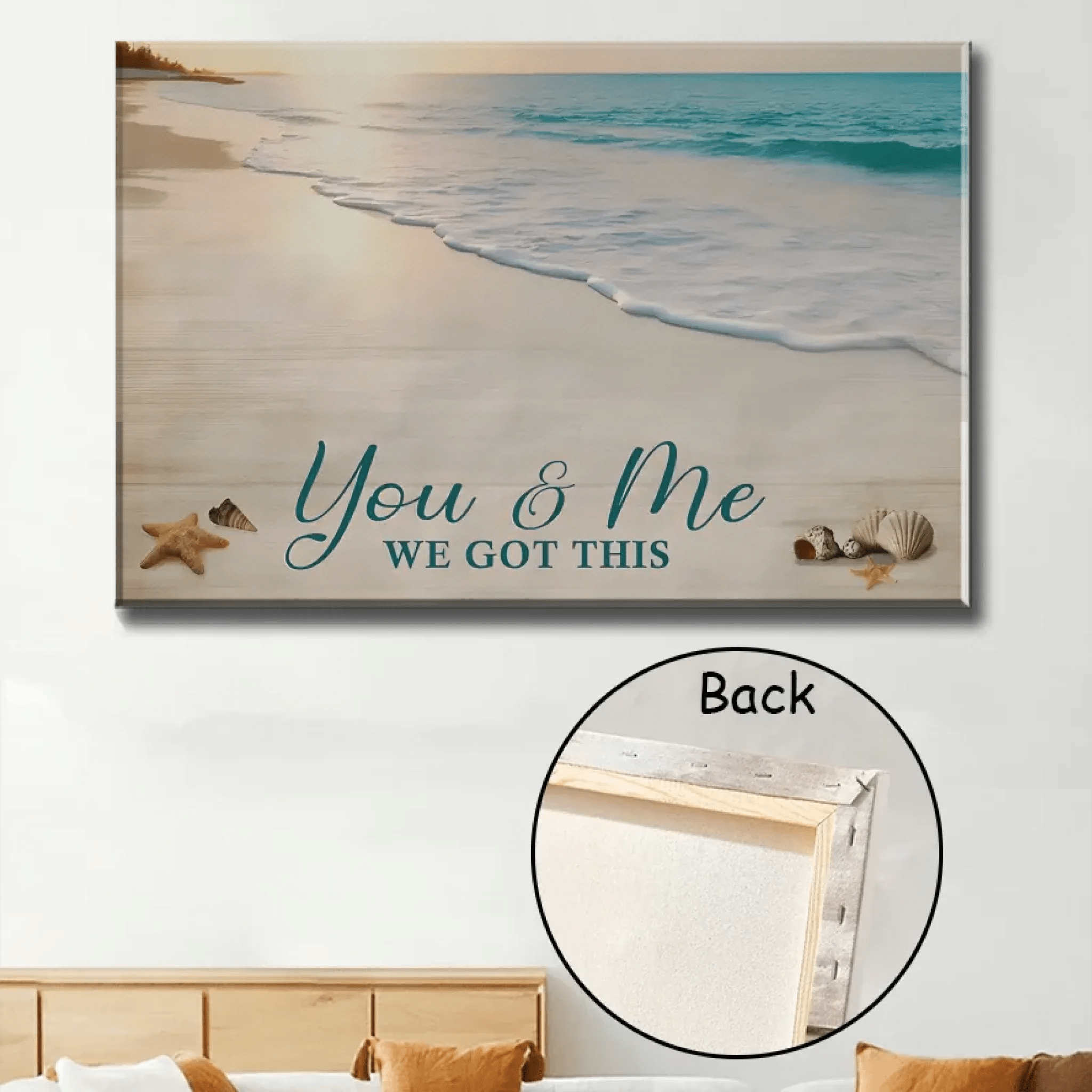 You & Me We Got This Anniversary Gift - Personalized Wrapped Canvas 712271 - 712316 - DiyGiftly