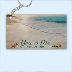 You & Me We Got This Anniversary Gift - Personalized Wrapped Keychain 736346 - DiyGiftly