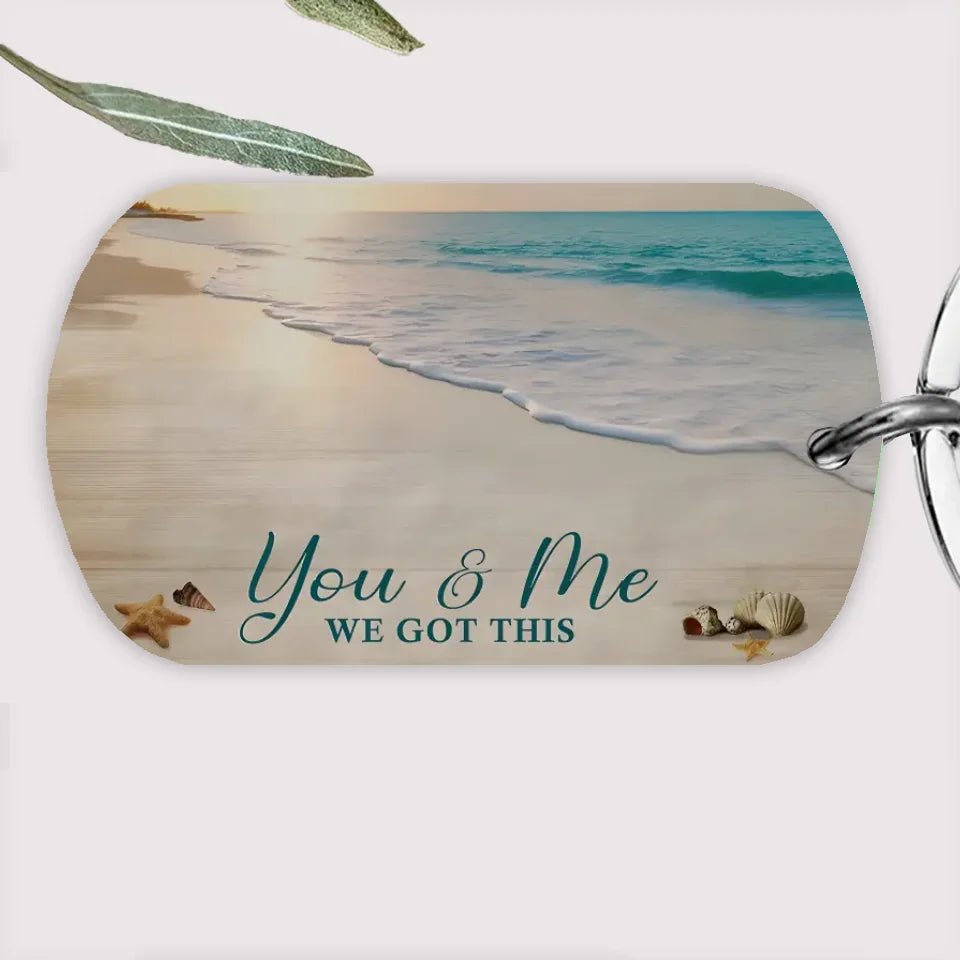 You & Me We Got This Anniversary Gift - Personalized Wrapped Keychain 736346 - DiyGiftly