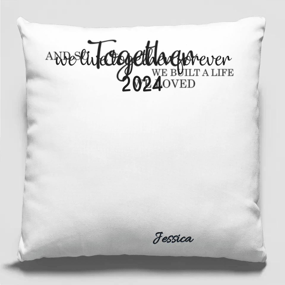 You & Me We Got This - Personalized Couple Square Pillow 740532 - DiyGiftly