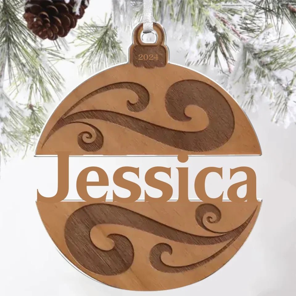 You Name It Personalized Acrylic Ornament 724106 - DiyGiftly