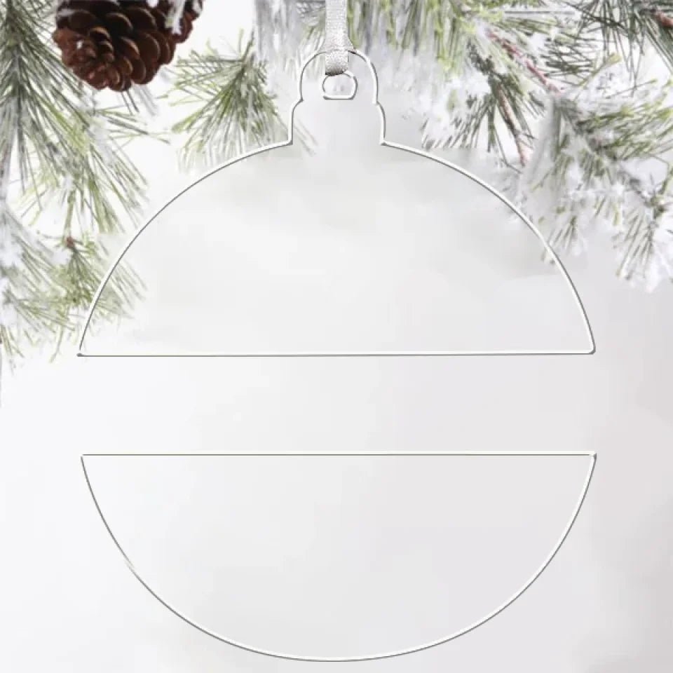 You Name It Personalized Acrylic Ornament 724106 - DiyGiftly