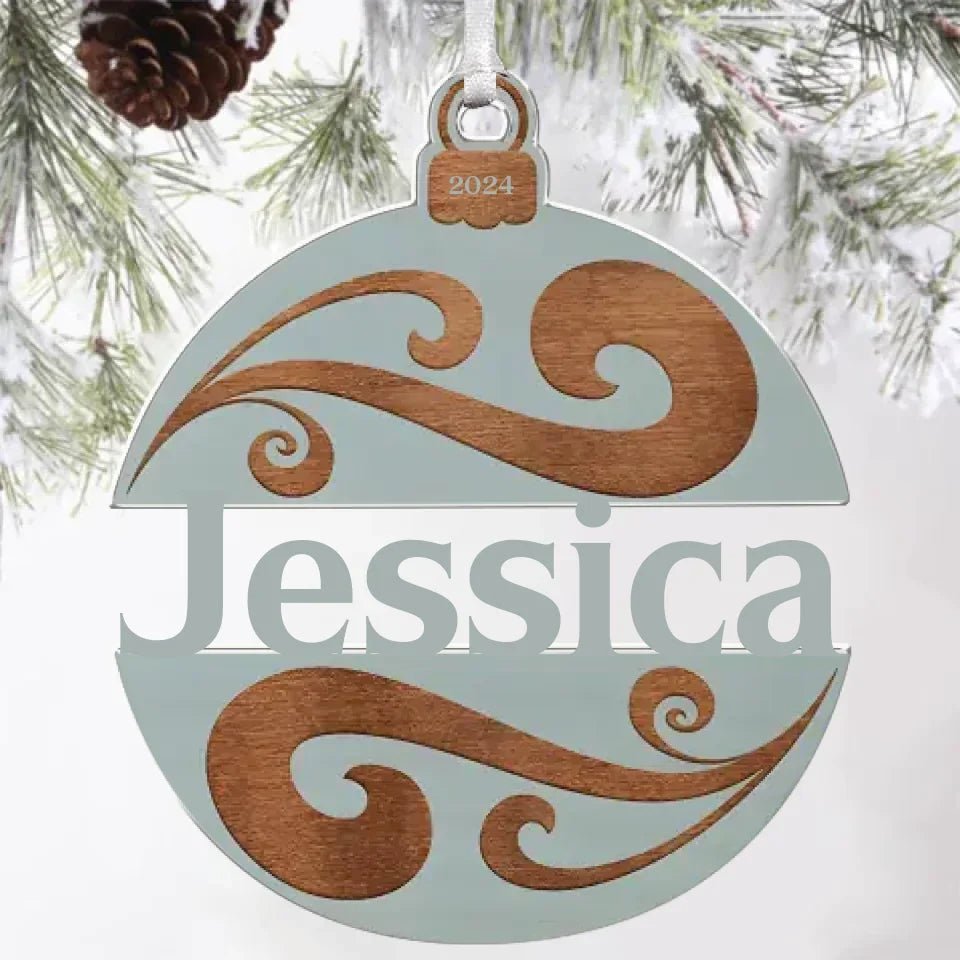 You Name It Personalized Acrylic Ornament 724106 - DiyGiftly