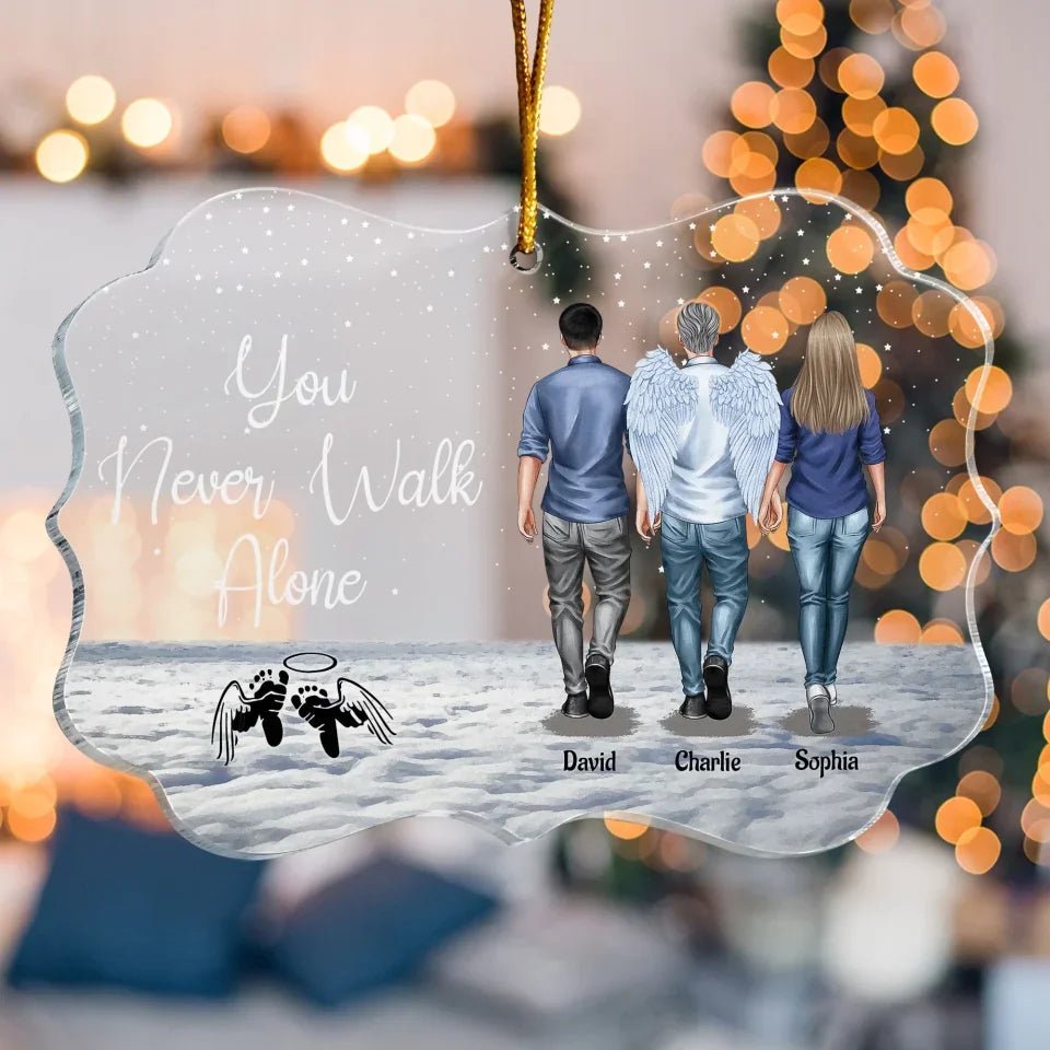 acrylic keepsake ornament personalized photo with name memorial keepsake acrylic