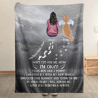 personalized design loss of dog gift blanket comfort gift main view