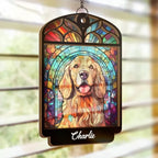 You Will Always Be In Our Hearts - Memorial Personalized Window Hanging Suncatcher - Sympathy Gift For Pet Owners, Pet Lovers 669144 - DiyGiftly