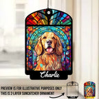 You Will Always Be In Our Hearts - Memorial Personalized Window Hanging Suncatcher - Sympathy Gift For Pet Owners, Pet Lovers 669144 - DiyGiftly