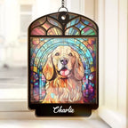You Will Always Be In Our Hearts - Memorial Personalized Window Hanging Suncatcher - Sympathy Gift For Pet Owners, Pet Lovers 669144 - DiyGiftly