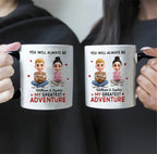 You Will Always Be My Greatest Adventure – Personalized Mug with Custom Names, Romantic Couple Coffee Cup, Unique Anniversary Gift for Husband, Wife, Boyfriend or Girlfriend, Valentine’s Day & Wedding Gift Idea, Custom Love Quote Mug for Couples 1057770 - DiyGiftly