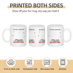 You Will Always Be My Greatest Adventure – Personalized Mug with Custom Names, Romantic Couple Coffee Cup, Unique Anniversary Gift for Husband, Wife, Boyfriend or Girlfriend, Valentine’s Day & Wedding Gift Idea, Custom Love Quote Mug for Couples 1057770 - DiyGiftly