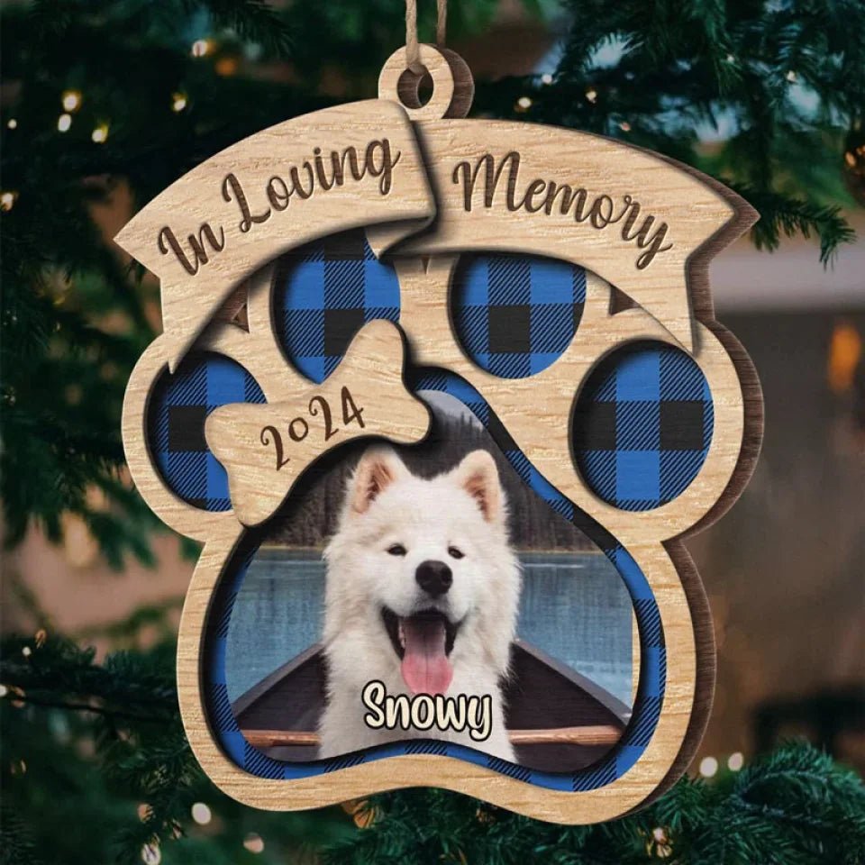 You Will Always In My Heart - Upload Image - Personalized Custom Wood Shaped Christmas Ornament 684793 - DiyGiftly